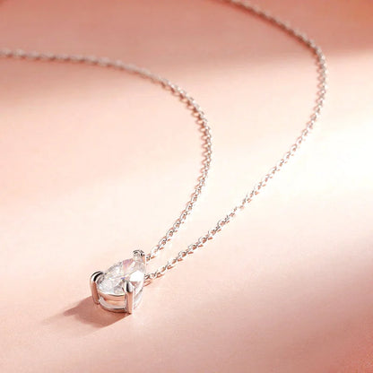 The Cascade Pendant | Moissanite Necklace