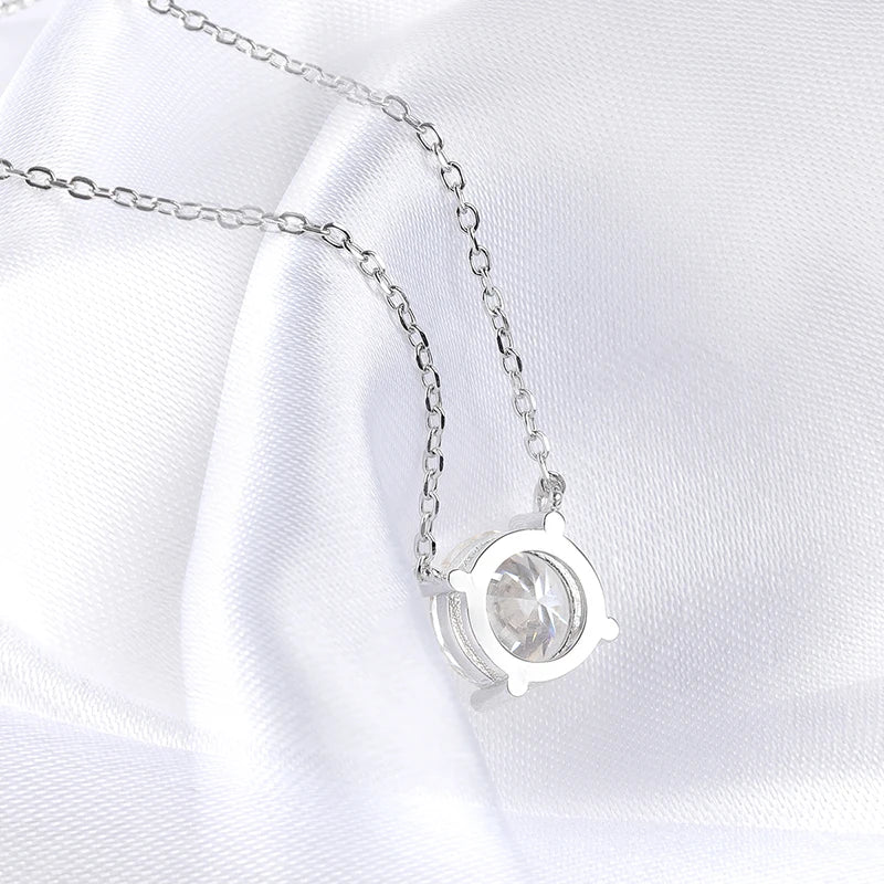 The Seraphine | Moissanite Pendant Necklace