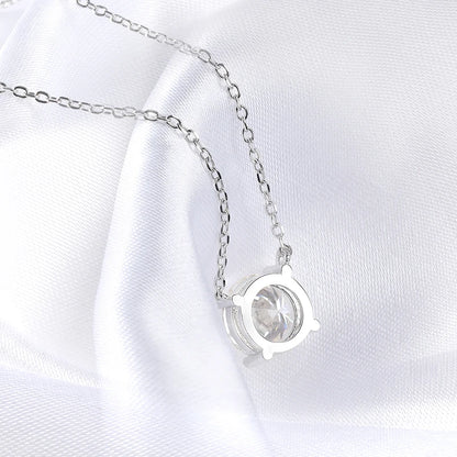 The Seraphine | Moissanite Pendant Necklace