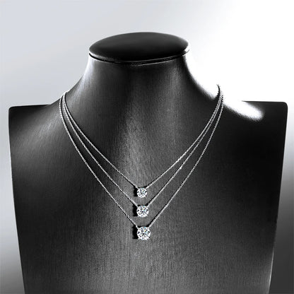 The Seraphine | Moissanite Pendant Necklace