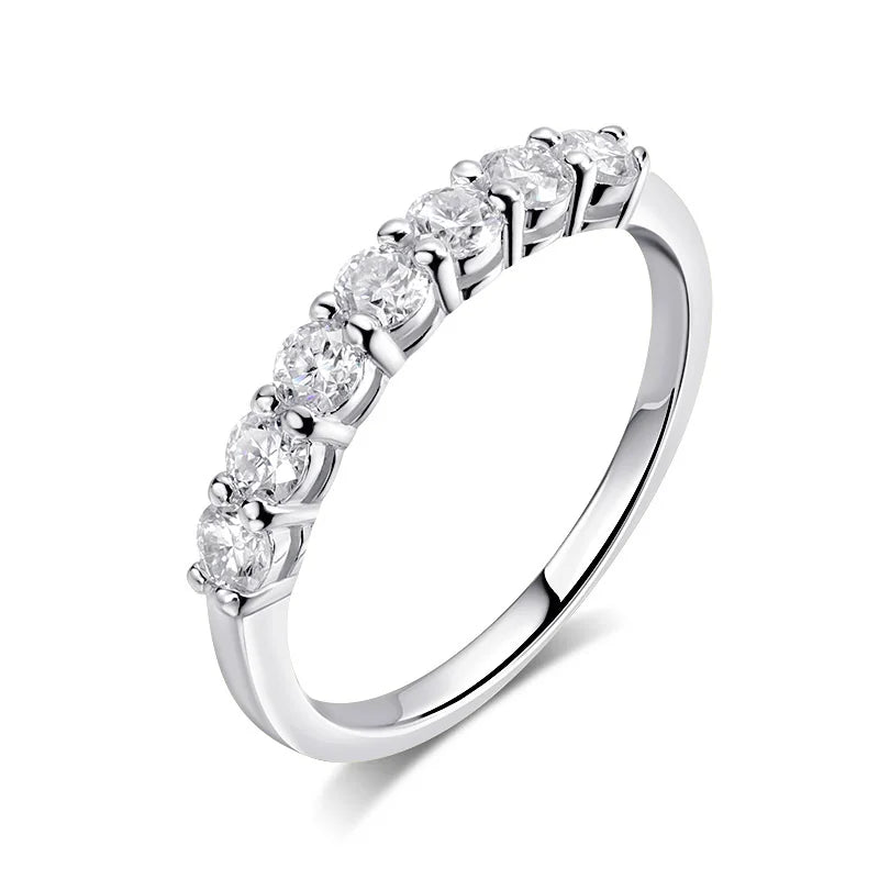 The Celeste | 7 Moissanite Stones Ring