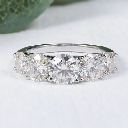 The Aurora | Moissanite or Zircon Ring on 925 Sterling Silver