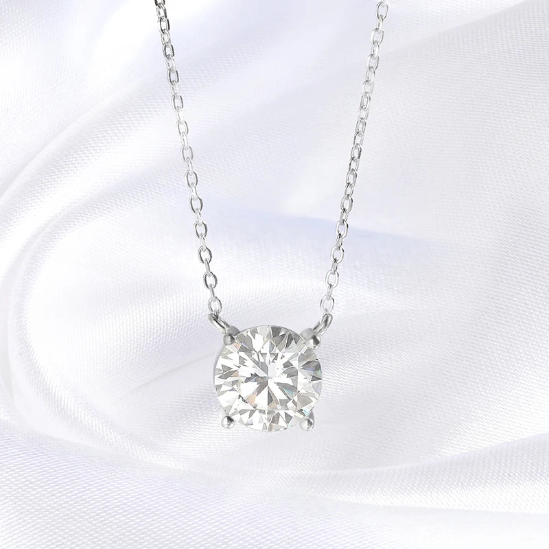 The Seraphine | Moissanite Pendant Necklace