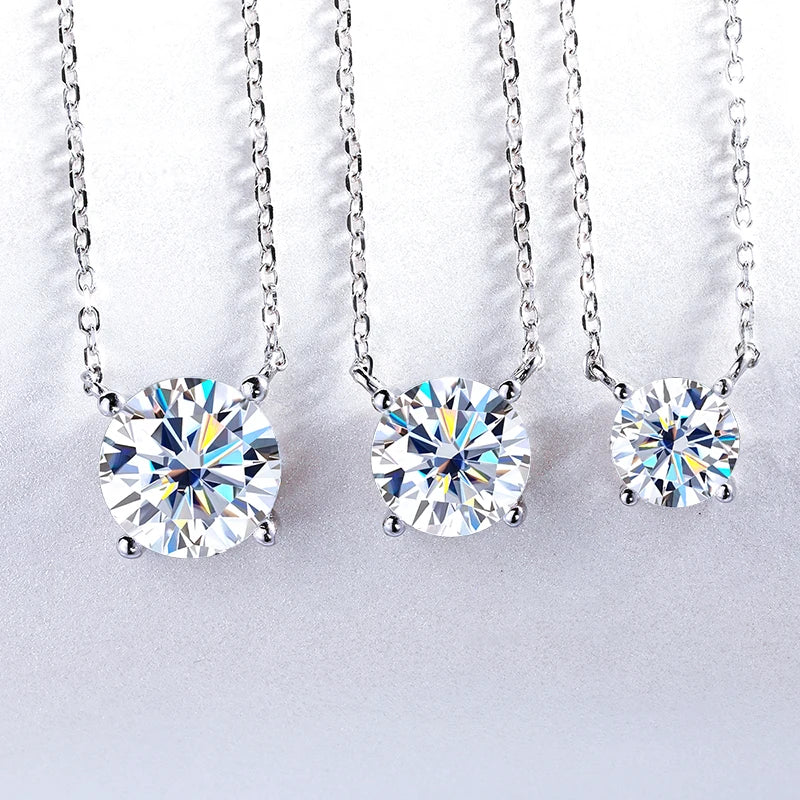 The Seraphine | Moissanite Pendant Necklace