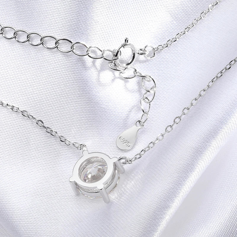 The Seraphine | Moissanite Pendant Necklace