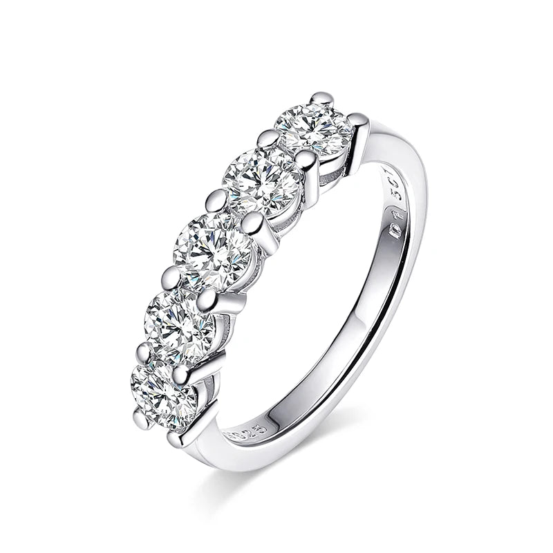 The Solstice | Moissanite Ring on 925 Sterling Silver