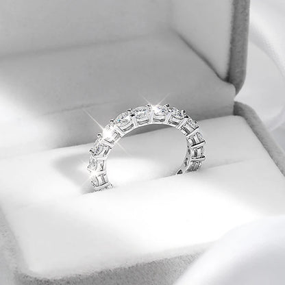 The Lyra | Moissanite Ring on 925 Sterling Silver